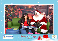 Pictures with Santa  in Library